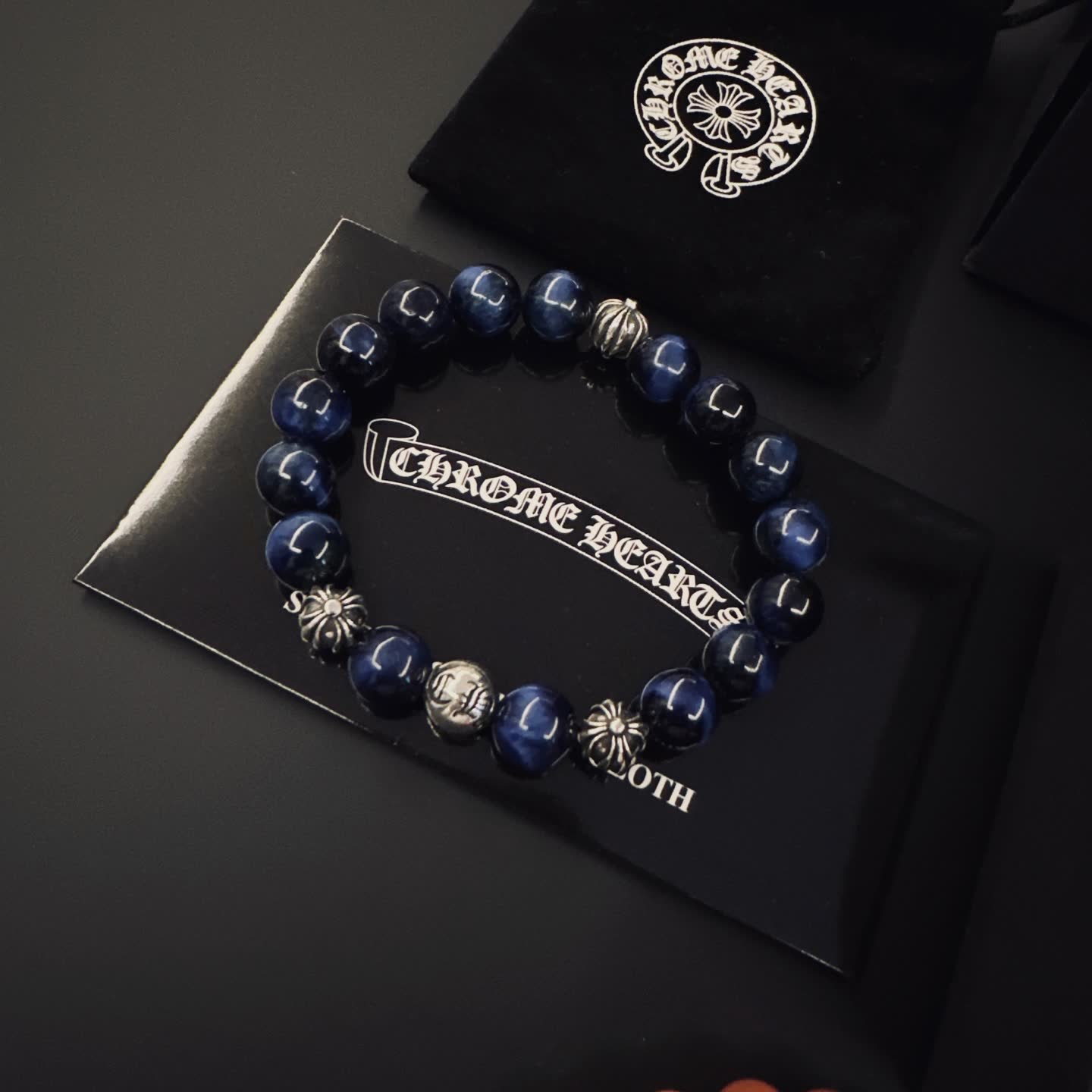 Chrome Hearts Beaded Bracelet Set